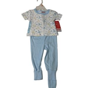 Snugabye Covert-A-Foot One-Piece Baby Sleeper / Play Set - 3 Months